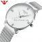 Custom logo simple fashion casual slim ultra thin original elegance  quartz watch