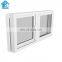 Grill design wood grain window aluminum swing inside casement window with double tempered glass