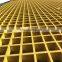 Fiberglass grp open mesh flooring grating plastic grid sheets