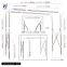 Dependable performance laundry hanging rack wall mounted