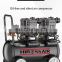 Hiross big capacity 10hp  900L/min piston air compressors with air tank supply filter