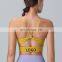 OEM Beauty Back Sports Yoga Bra Sexy Straps Hollow Out Gym Wear Tik Tok Custom Women Bodybuilding Fitness Apparel