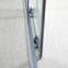 Aluminium alloy framed aqua glass rollaway shower screen shower cabin with sliding shower door
