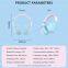 Gradient Design Colorful Microphone Headset Noise Cancelling Over Ear Headphones Cartoon BT Stereo Headphone