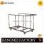 Foldable hand platform truck trolley