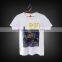 Rio 2016 olympic cheap wholesale white screen printing cotton t shirt