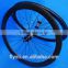 FLX-WS-CW05 : Carbon Matt Cycling Road Bike Clincher Wheelset 50mm Rim ( Basalt Brake Side )