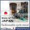 bicycle front rack made in Japan with excellent design to prevent from falling down by wind and contact