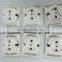 Factory directly sales European standard 3D wall panel , panel socket