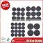 Black good quality EVA felt pads chair legs protector set