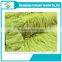 green long plush fur fabric for floor mattress