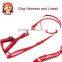 Factory direct pet supplies pet dog traction rope traction traction VIP lovely flowers Harnesses