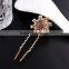 Clear Rhinestone Crystal Round Acrylic Zircon Hair Jewelry Pins For Bride Wedding Baby Jewelry Accessories