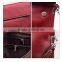 Custom red color ladies leather acrylic clutch bag envelope evening bag wholesale