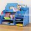 Wholesale office accessories wooden desk organizer