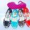 2015 popular design pvc crystal Kids And ladies sandals