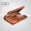 High Quality Classic Folding Backgammon Carry wooden Case CY-ND4