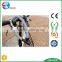 The lock have super thick anti-cutting / sawing steel ring with a reflective sleeve