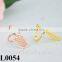 2016 Newest Design Fashion Gold/Rose Gold Plating Rhinestone Crystal Hollow Nail Rings For Chic Girls Women Gift L0054                        
                                                Quality Choice