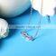 925 silver unique heart cz bracelets for women