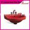 Color Porcelain Steam Room Indoor 17"Lavatory Basin Wine Red