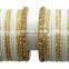 Indian Traditional Arrangement Bangle Set For Girls & Women