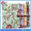 New flower grain wallet Leather Case with card holder for iPad