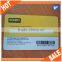 Cr80 standard size barcode pvc card with lamination