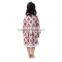 New Fashion Kids Girl Cottton Long Sleeve Floral Party Dress