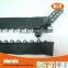 high quality double row puller rhinestone zipper , cloth zipper