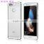 luxury Clear Crystal Chrome Side Soft TPU Case Cover For Huawei Ascend P9