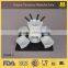 Porcelain Fondue Set, Porcelain Cheese Fondue Set with MDF Base