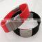 304 stainless steel id bracelet silicon metal siicone id band