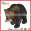 Kids educational new small plastic brown bear statues toy