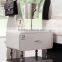 Wooden Narrow Bedside Cabinet with ISO9001 Certificate