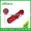mini pocket red flashlight super waterproof for 14500 bettery or 3*AAA battery emergency flahslight for outside hiking lamp
