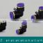 SYE China supplier plastic straight pneumatic air 10mm tube connector
