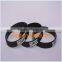 Custom Muse Ink-filled Silicone Debossed Wristband Bracelet for Music Fans                        
                                                Quality Choice