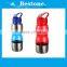 2016Fashion Tritan plastic material sport drinking water bottle with straw