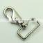 China supplier zinc alloy metal different size 25mm 30mm 38mm webbing snap hook