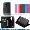 Luxury Litchi Grain Mobile Card Holder Wallet Leather Flip Case for LG G4