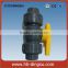 Manufacturer Plastic PVC double union Ball Valve for water