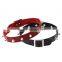Sexy Punk Gothic Black Spike Rivet Cone PU Leather Womens Man Choker Collar Necklace