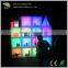 Color change LED clear luminous lighted cube ornament / make RGB LED light cube