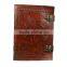 Dragon Printed C Lock Handmade Leather Journal Diary Sketchbook