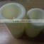 different height plastic led candles set with flickering