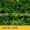 Natural colour synthetic grass for landscape U shaped fiber
