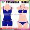 solid polyamide swimwear fabric,lycra bikini fabric