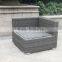 Rattan adjustable sofa set wicker sectional sofa