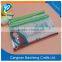 quickly delivery plastic transparent small bags with rectangle shapes of soft zipper can easy to lock for you with handle